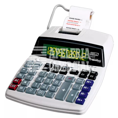 CALCULADORA DE ESCRITORIO 12 DIG. P/ROLLO 1422